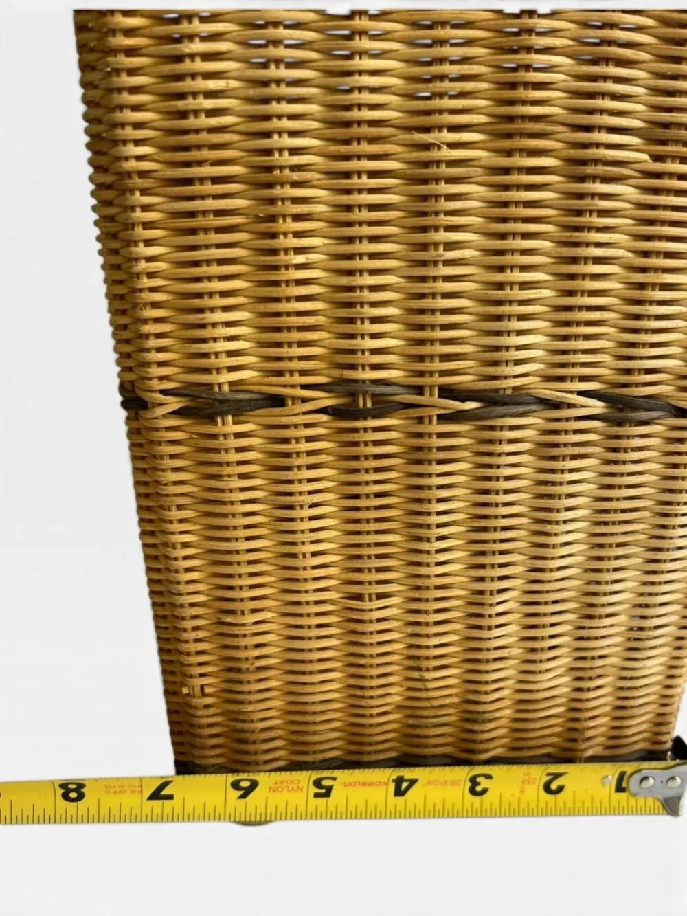 Woven Rattan WIcker Picnic Garden Basket with Handles